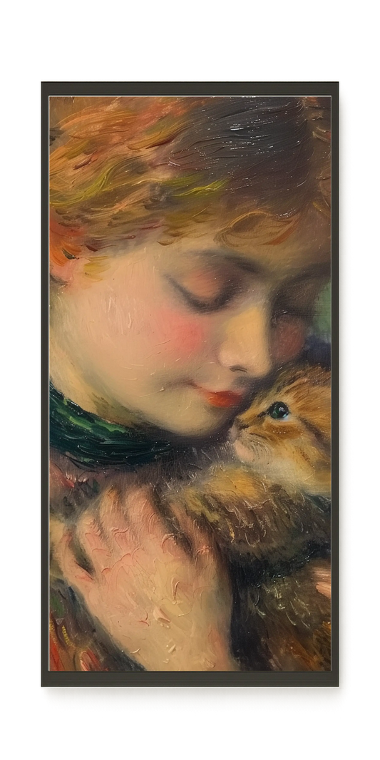 Gentle Bond Canvas Wall Art