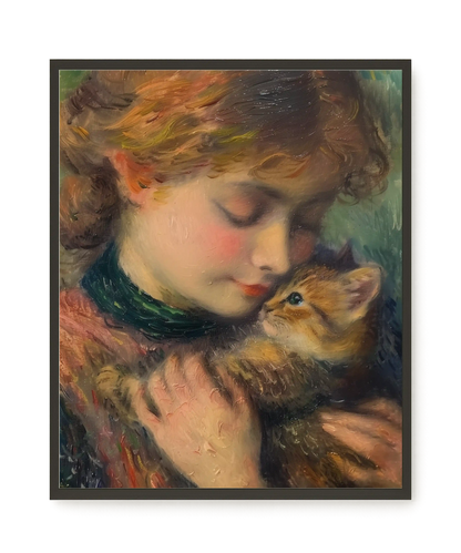 Gentle Bond Canvas Wall Art