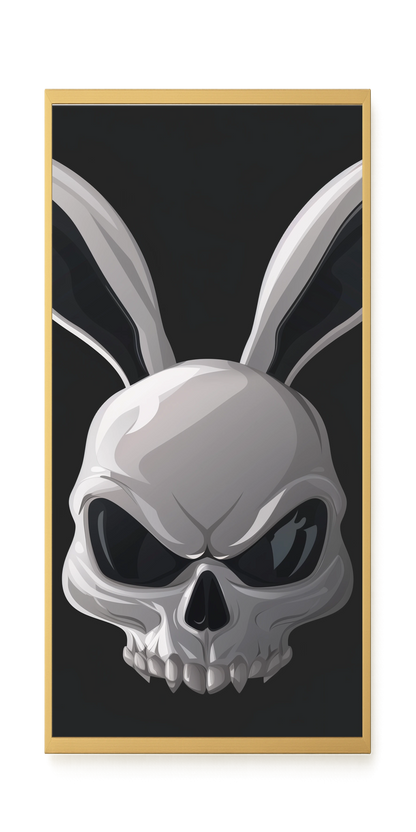 Dark Rabbit Canvas Print