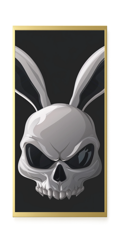 Dark Rabbit Canvas Print