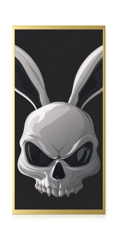 Dark Rabbit Canvas Print