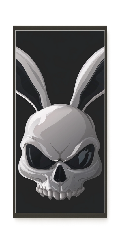 Dark Rabbit Canvas Print