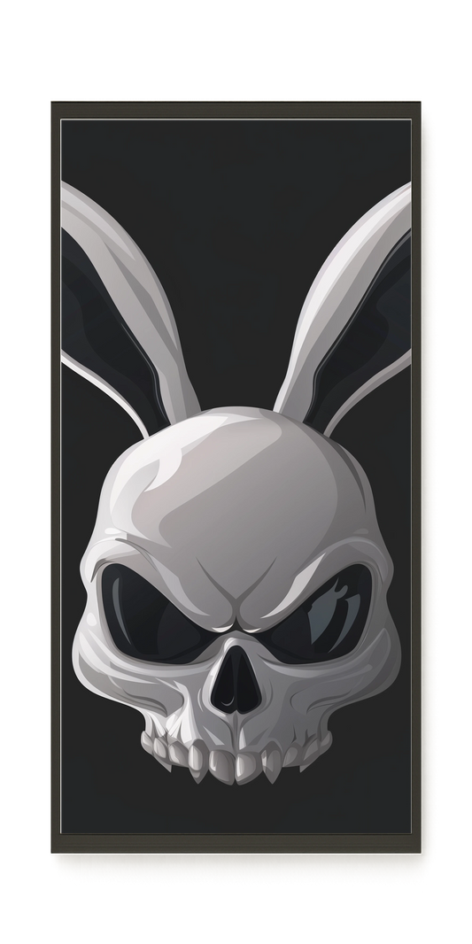 Dark Rabbit Canvas Print