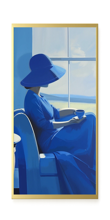 Blue Stillness Canvas Print