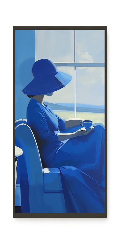 Blue Stillness Canvas Print