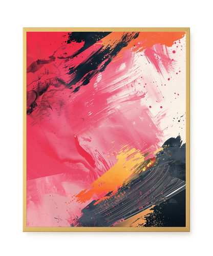 Color Fusion Canvas Wall Art