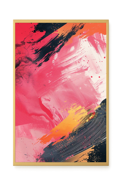 Color Fusion Canvas Wall Art