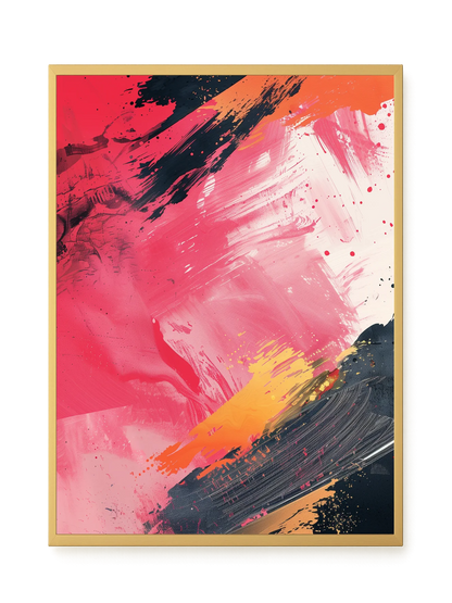 Color Fusion Canvas Wall Art