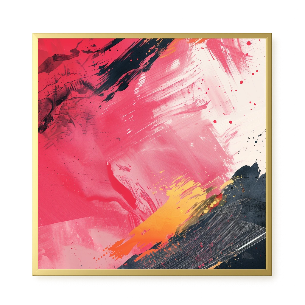 Color Fusion Canvas Wall Art