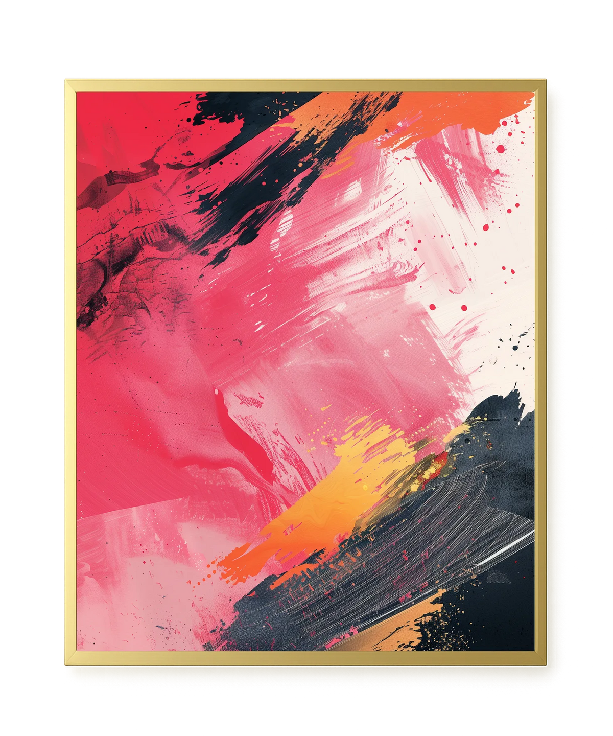 Color Fusion Canvas Wall Art