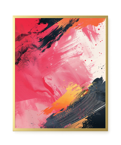 Color Fusion Canvas Wall Art