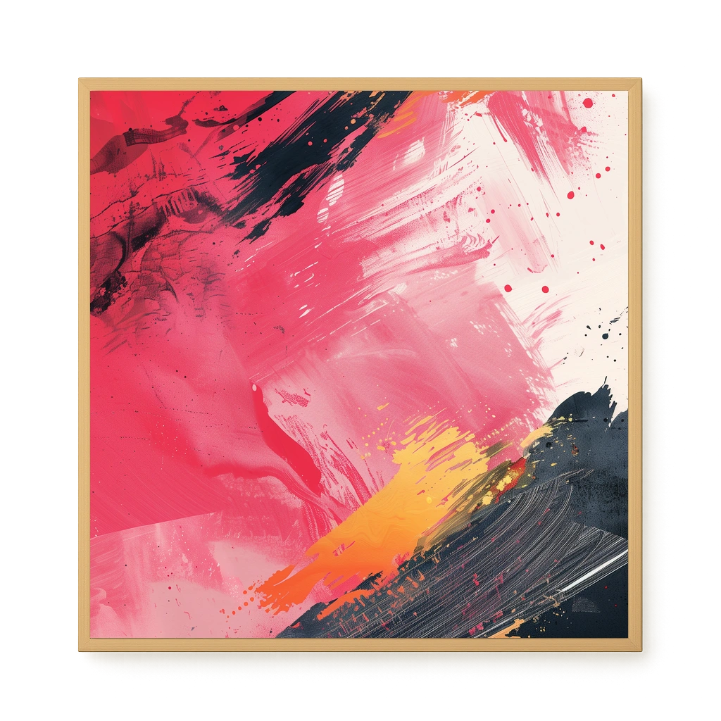 Color Fusion Canvas Wall Art