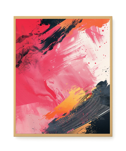 Color Fusion Canvas Wall Art