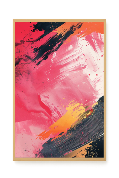 Color Fusion Canvas Wall Art