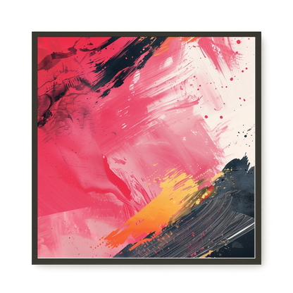 Color Fusion Canvas Wall Art