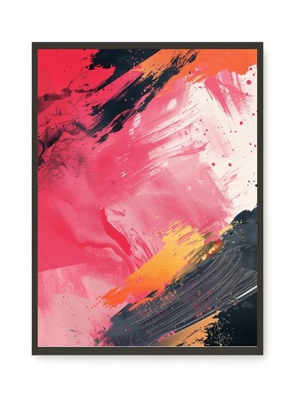 Color Fusion Canvas Wall Art