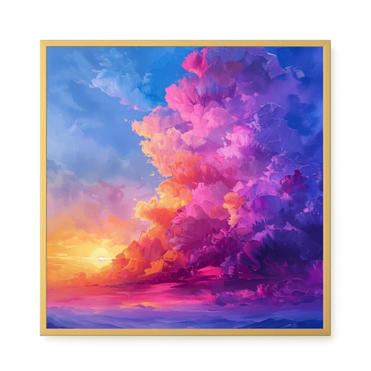 Soft Sunset Canvas Wall Art