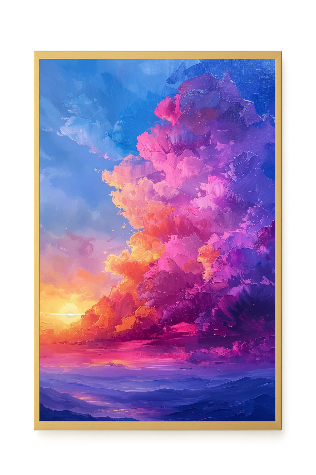 Soft Sunset Canvas Wall Art