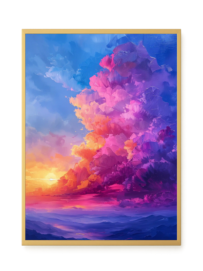 Soft Sunset Canvas Wall Art