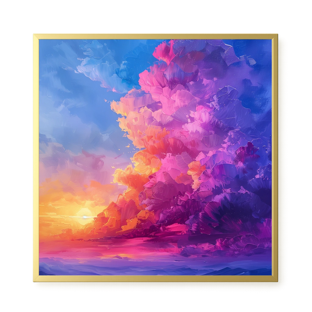 Soft Sunset Canvas Wall Art