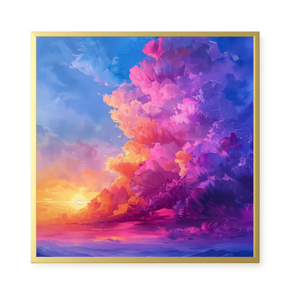 Soft Sunset Canvas Wall Art