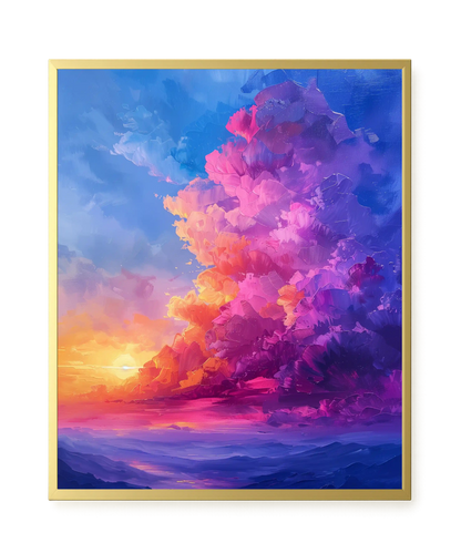 Soft Sunset Canvas Wall Art