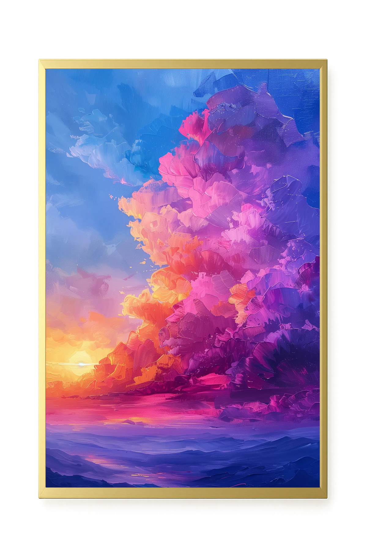 Soft Sunset Canvas Wall Art