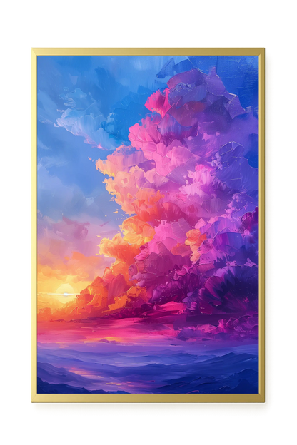 Soft Sunset Canvas Wall Art