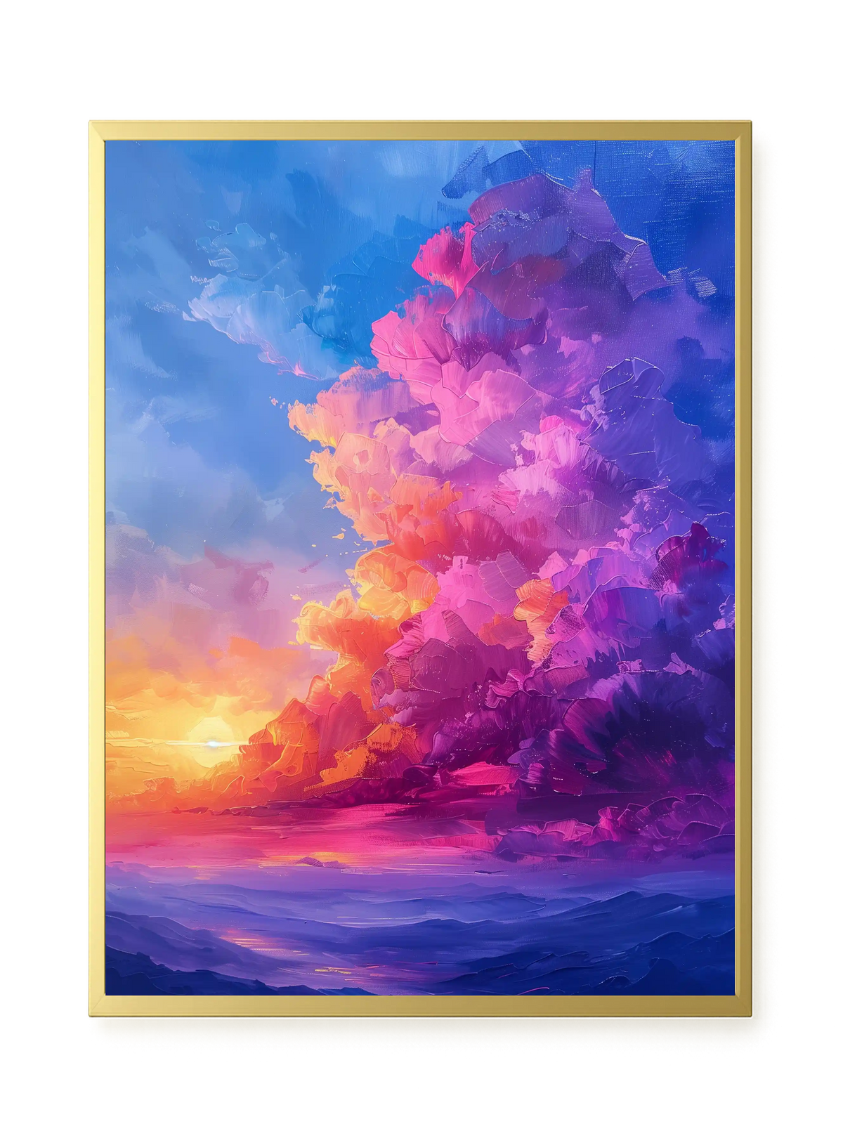 Soft Sunset Canvas Wall Art