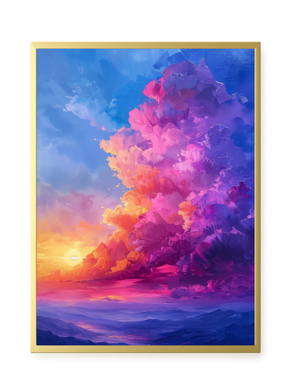 Soft Sunset Canvas Wall Art