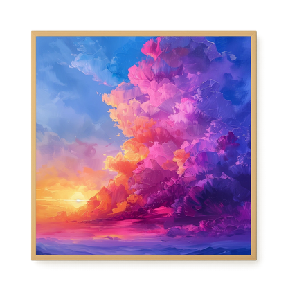 Soft Sunset Canvas Wall Art