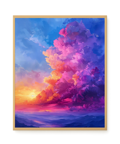 Soft Sunset Canvas Wall Art