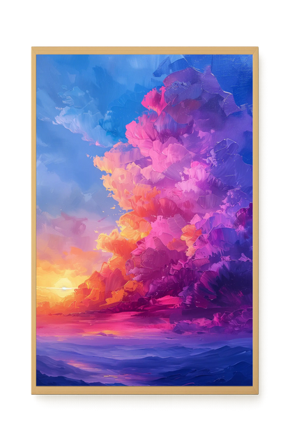 Soft Sunset Canvas Wall Art