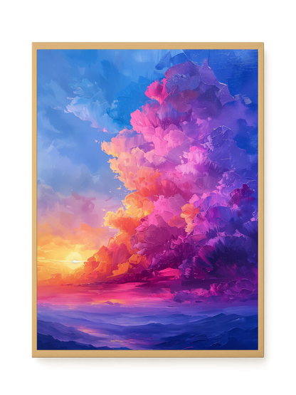 Soft Sunset Canvas Wall Art