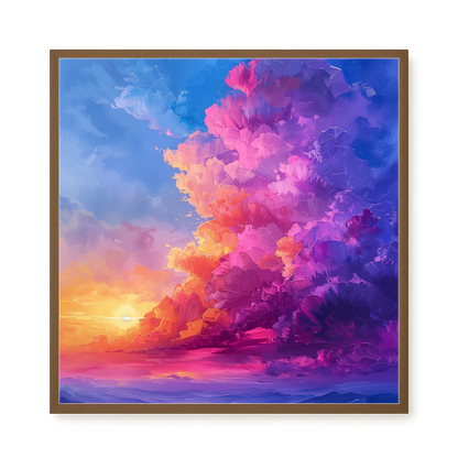 Soft Sunset Canvas Wall Art