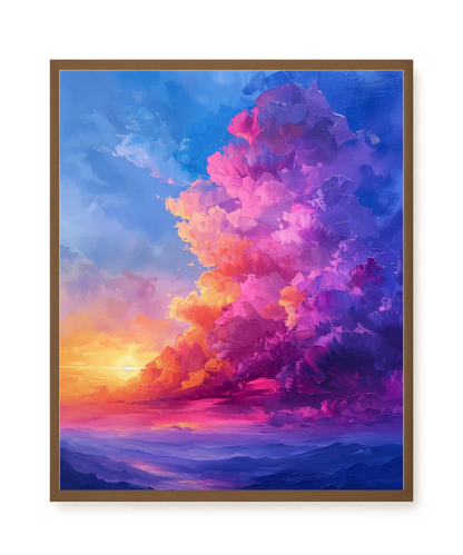 Soft Sunset Canvas Wall Art