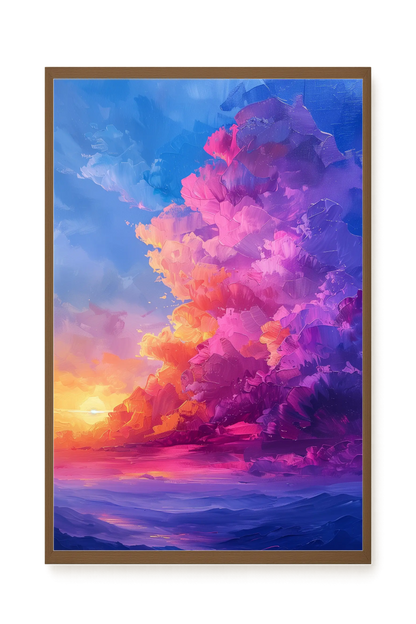Soft Sunset Canvas Wall Art
