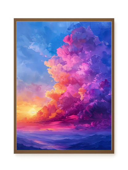 Soft Sunset Canvas Wall Art