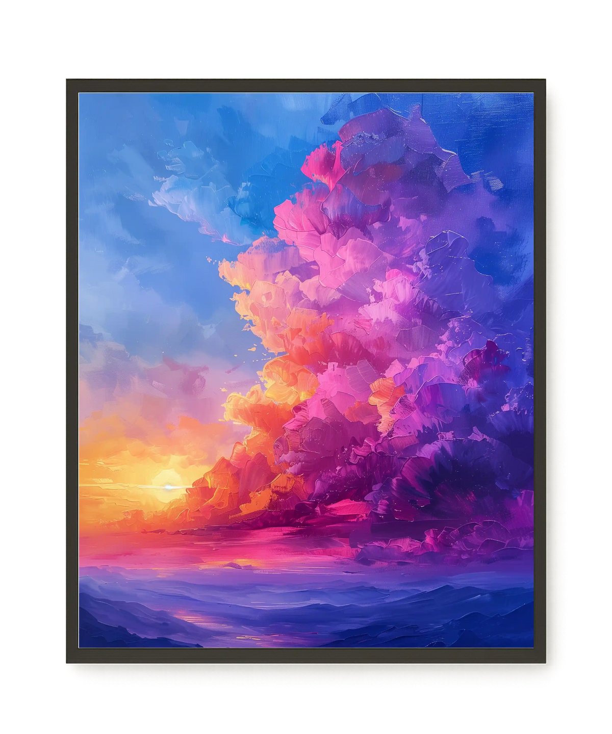 Soft Sunset Canvas Wall Art