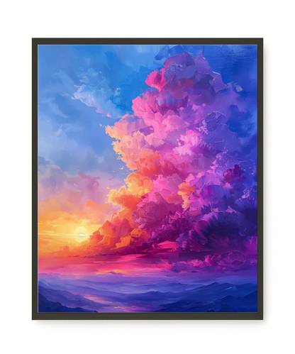 Soft Sunset Canvas Wall Art