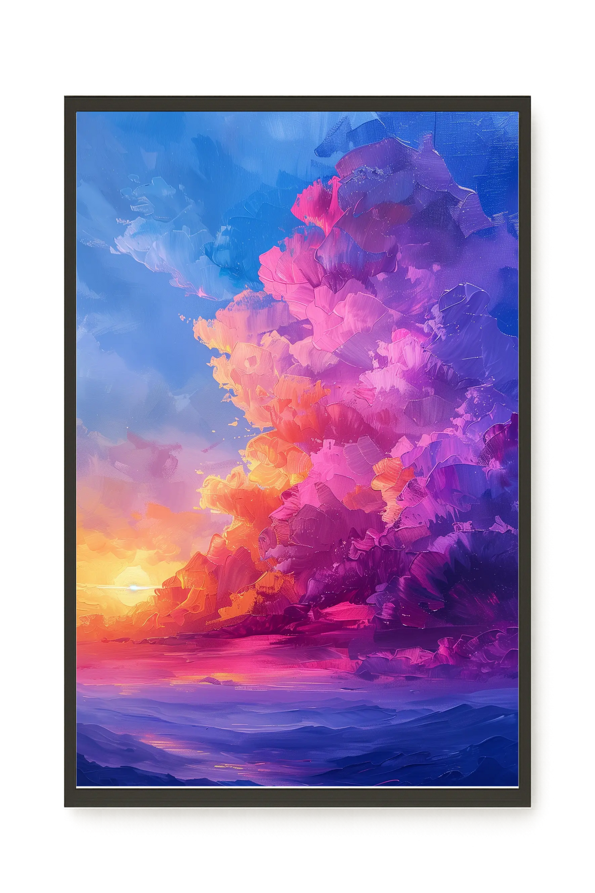 Soft Sunset Canvas Wall Art