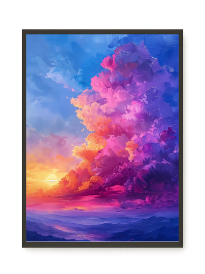 Soft Sunset Canvas Wall Art