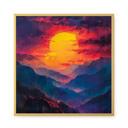 Dark Sun Canvas Print