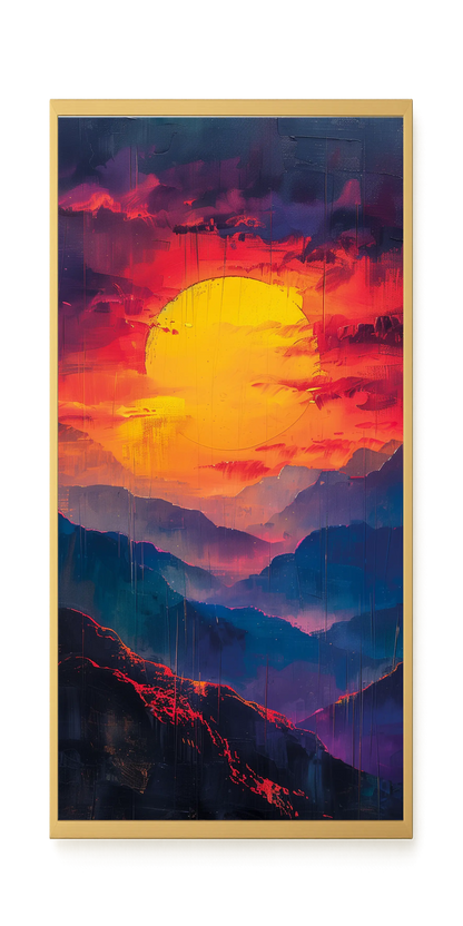 Dark Sun Canvas Print