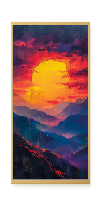Dark Sun Canvas Print