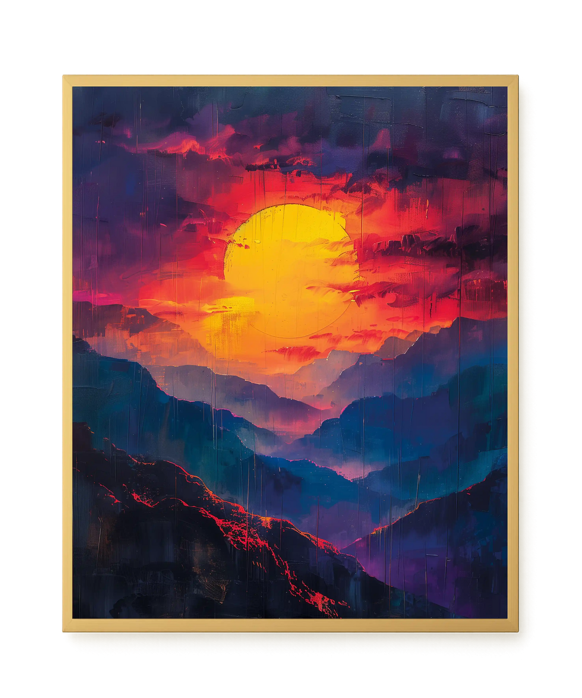 Dark Sun Canvas Print