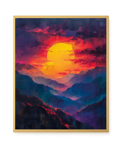 Dark Sun Canvas Print