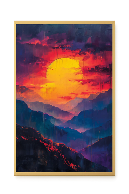Dark Sun Canvas Print