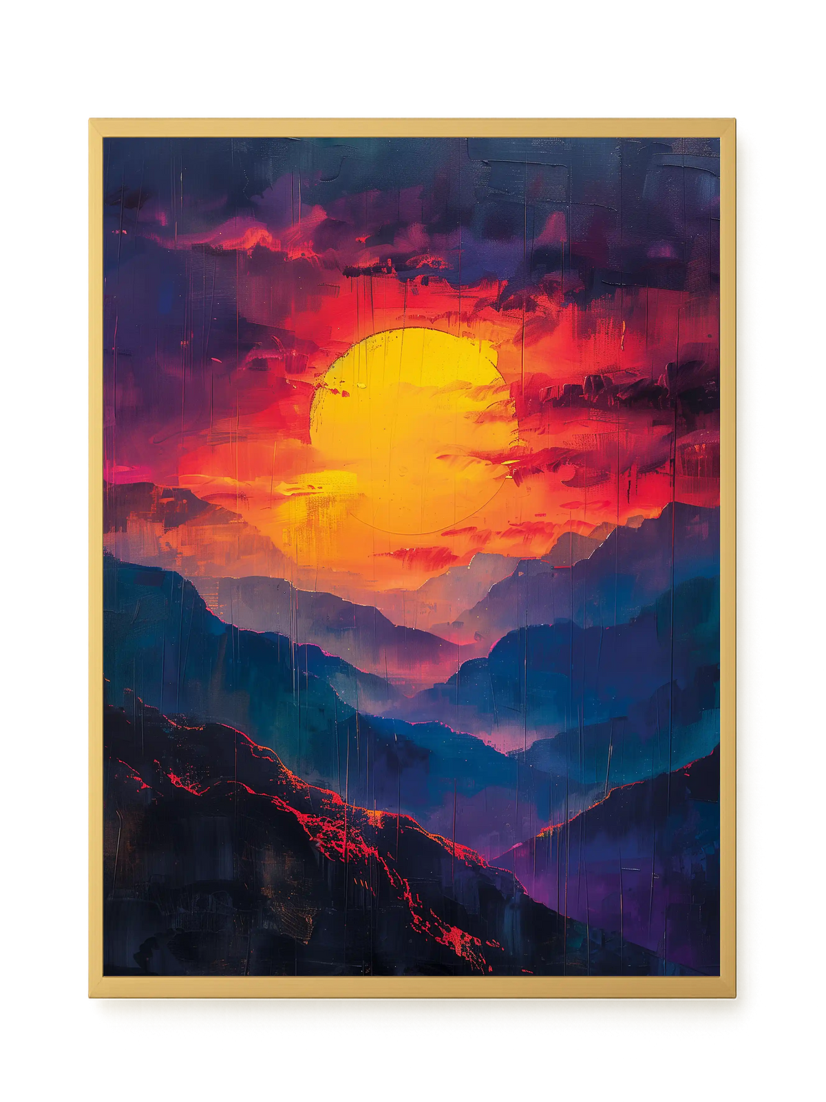 Dark Sun Canvas Print