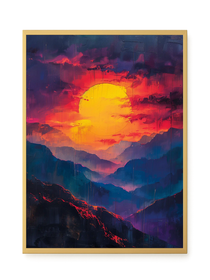 Dark Sun Canvas Print